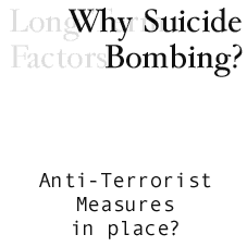 Why suicide bombing