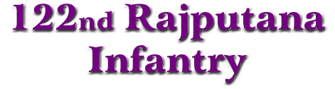 122nd Rajputana Infantry