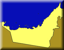 map of Trucial Oman