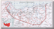 map of British Somaliland