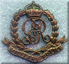 Military Mounted Police Badge