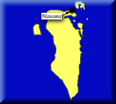 map of Bahrain