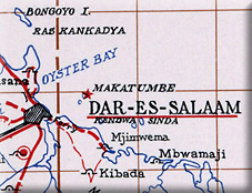 Dar Es Salaam Map
