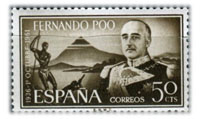 Spanish Stamps Showing Fernando Poo