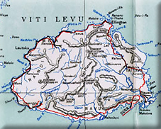 map of Fiji