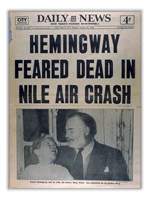 Ernest Hemingway Lost in Uganda