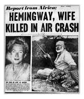Ernest Hemingway Lost in Uganda