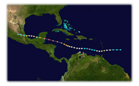 Hurricane Janet - Barbados 1955
