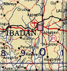 Ibadan Map