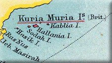 map of Kuria Muria