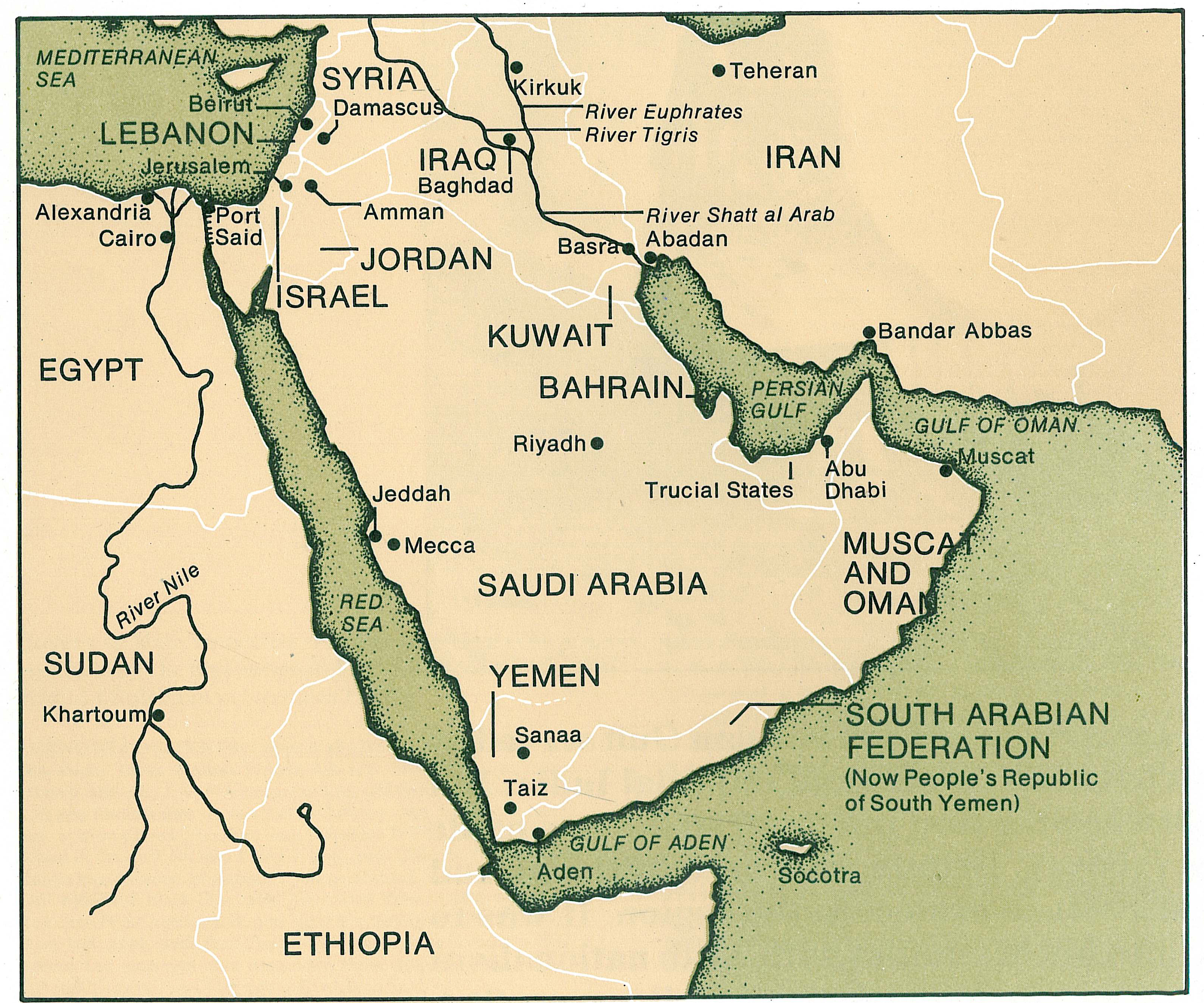 The Middle East And The British Empire