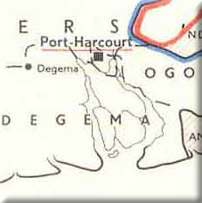 map of Nigeria