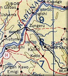 map of Nigeria