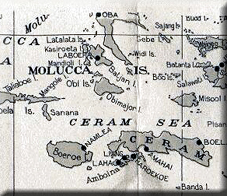 moluccas Map