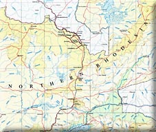 map of Northern Rhodesia