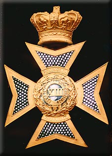 13th Dragoons Badge