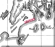 Popham Colony Map