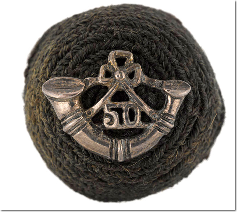 Rifles Forage Cap Badge