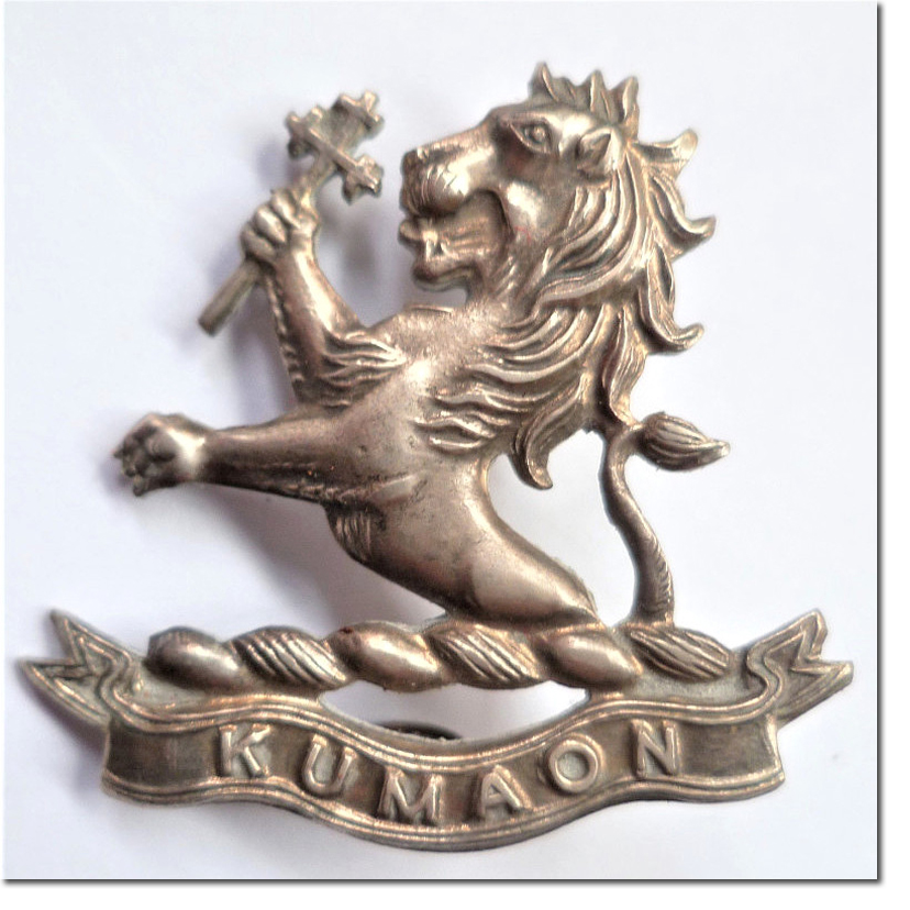 Kumaon Regiment Cap Badge 1945