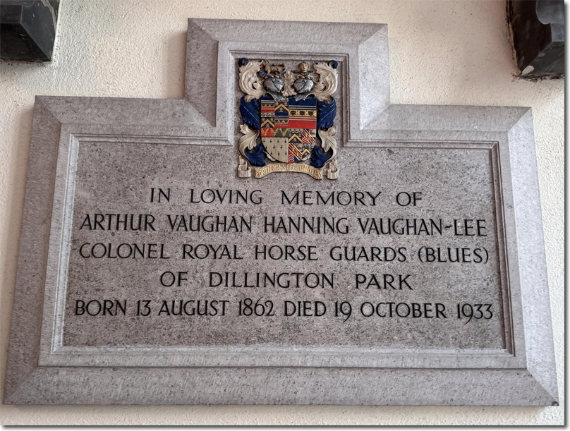 Colonel Arthur Vaughan Hanning Vaughan-Lee 