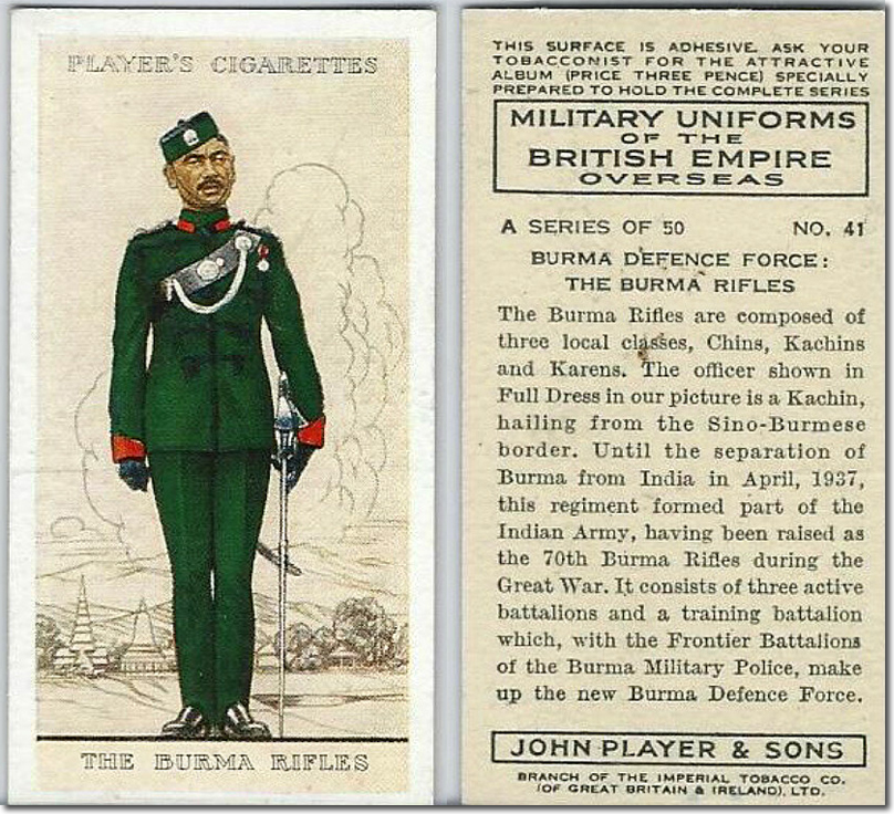 Kachin Officer 1938