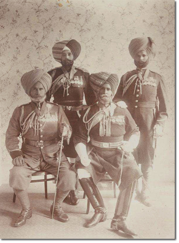 The King’s Indian Orderly Officers 1903