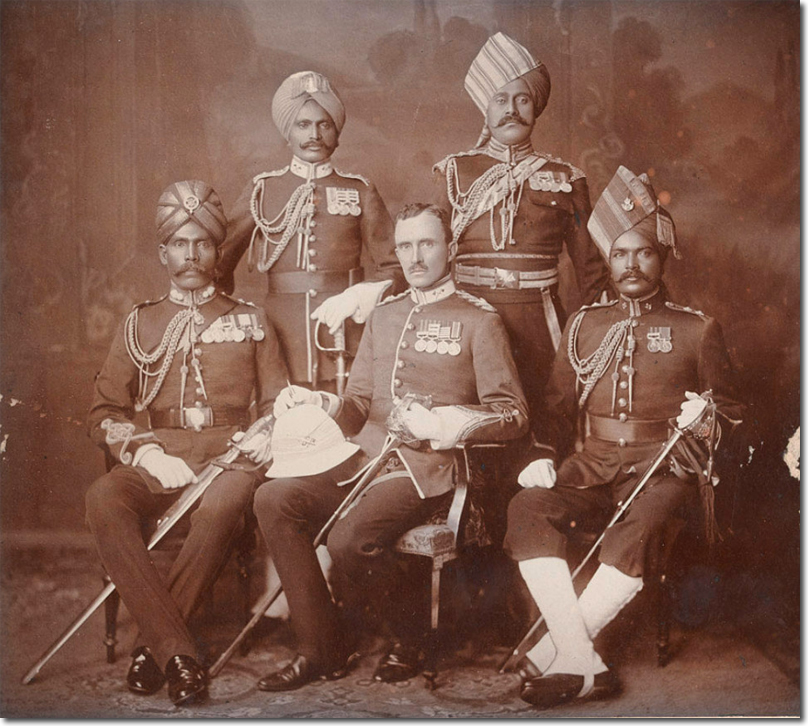 The King’s Indian Orderly Officers 1912