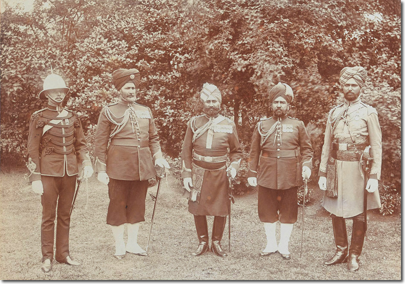 The King’s Indian Orderly Officers 1913