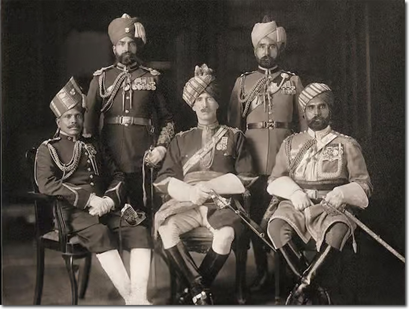 The King’s Indian Orderly Officers 1914