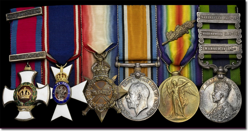 Lieutenant-Colonel Reyne’s Medals