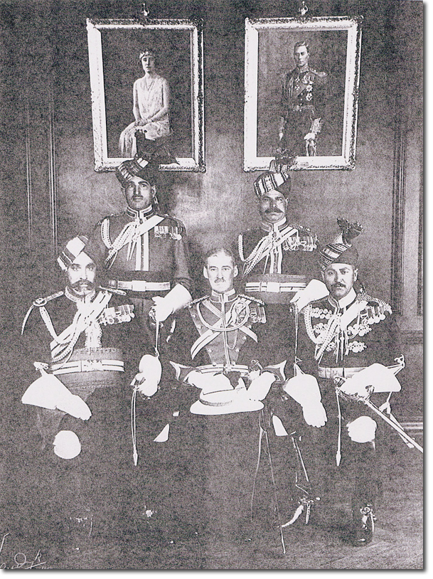 The King’s Indian Orderly Officers 1937