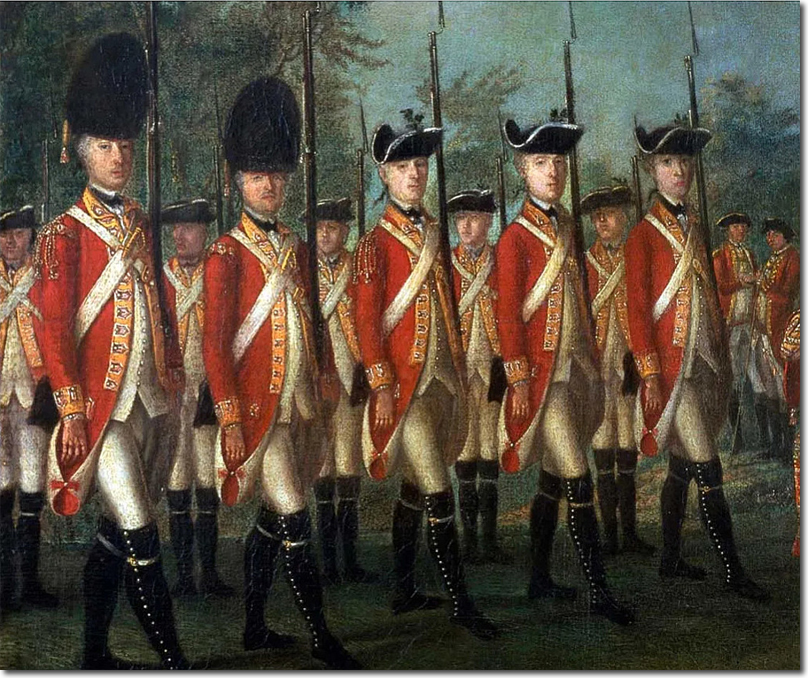 Grenadiers & Other Ranks 1770