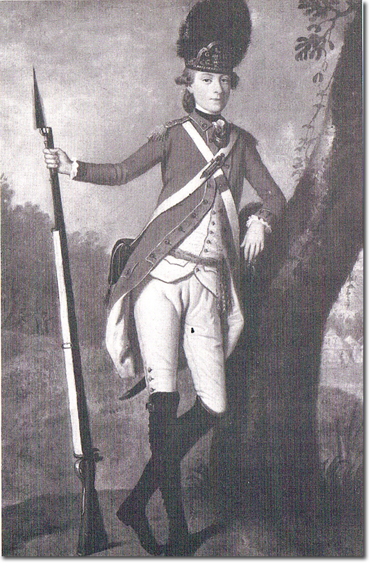 Grenadier Company Officer 1781