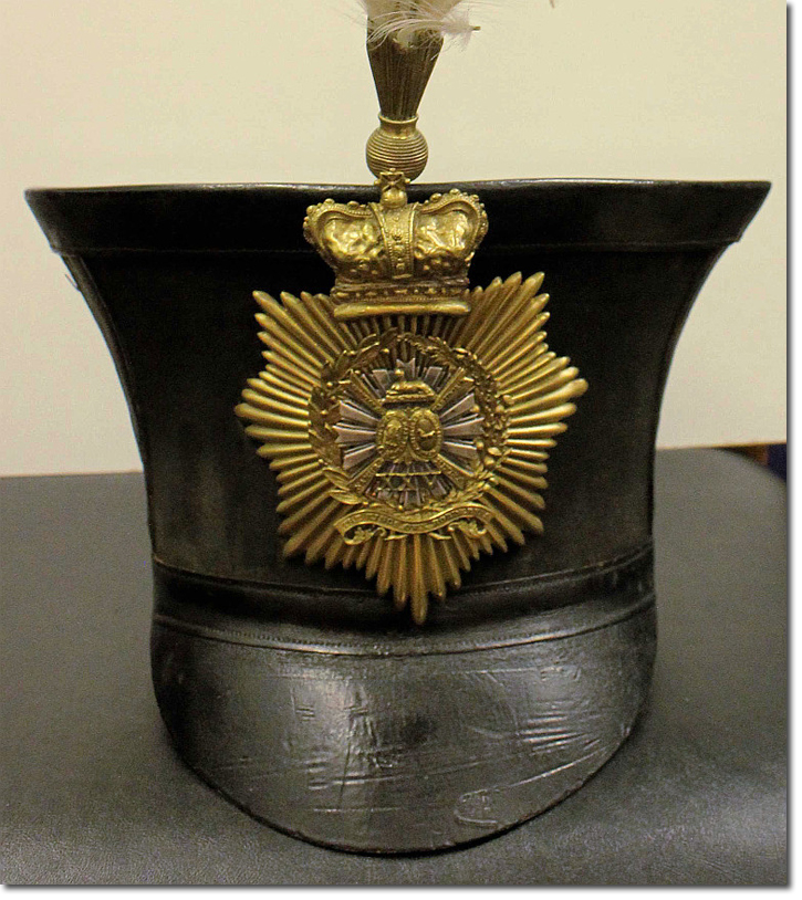 Officer’s Shako 1829
