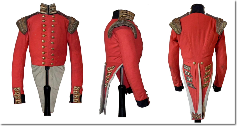 Officer’s Coatee 1829 - 1855