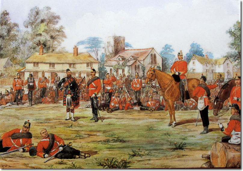 Resting on the March 1878