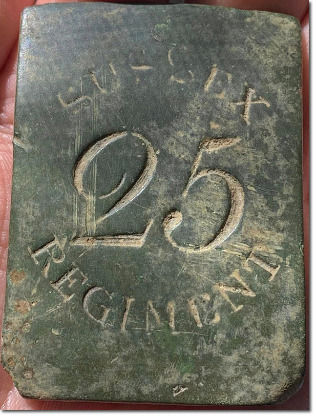 Shoulder Belt Plate, Other Ranks c1790