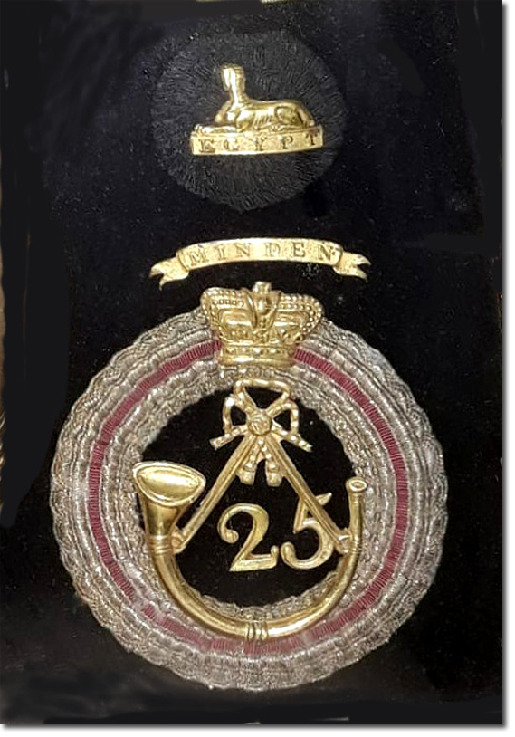 Light Company Shako Badges 1816