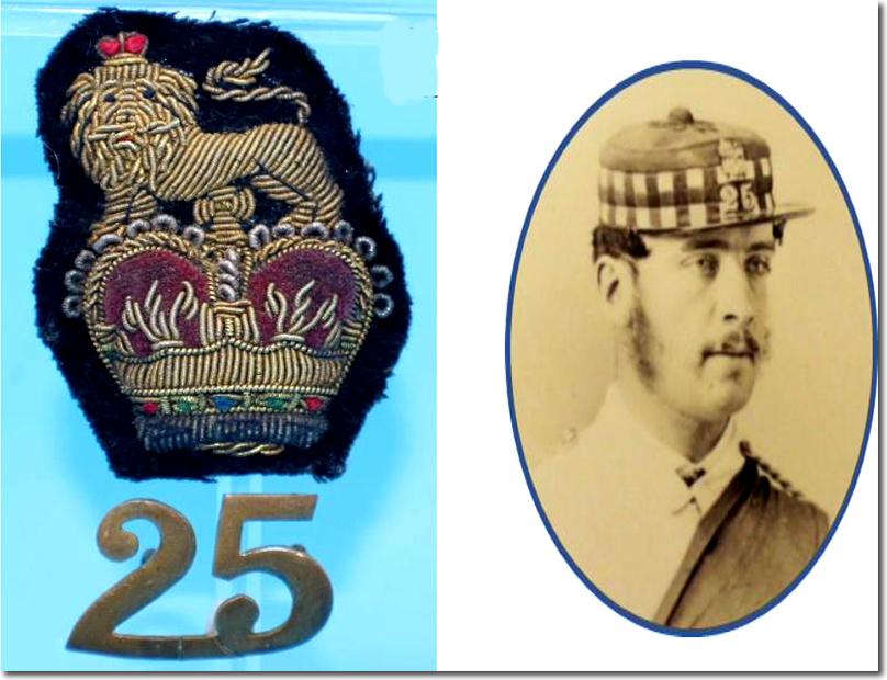 Forage Cap Badge c1860 - 80