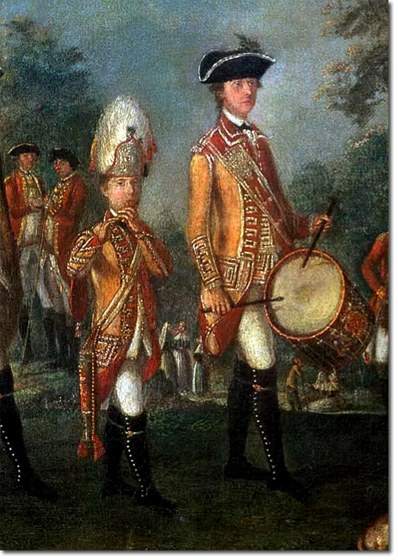 Drum-Major and Fifer 1770