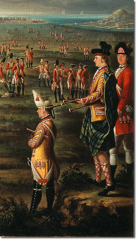 Bagpiper and Fifer 1771