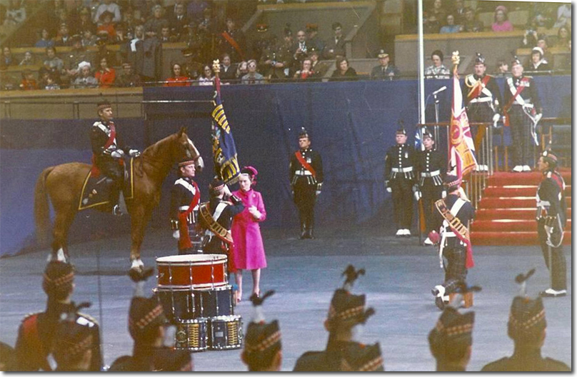 Presentation of the Colours 1975