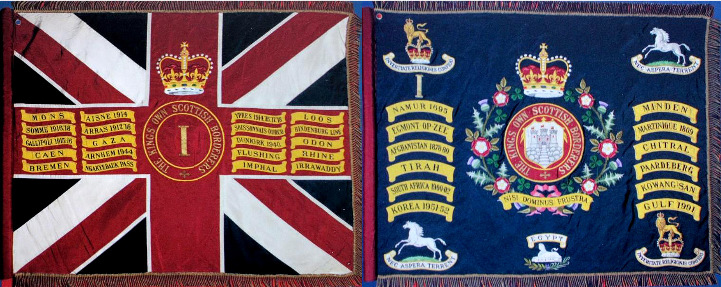 CQueen’s and Regimental Colour 1996