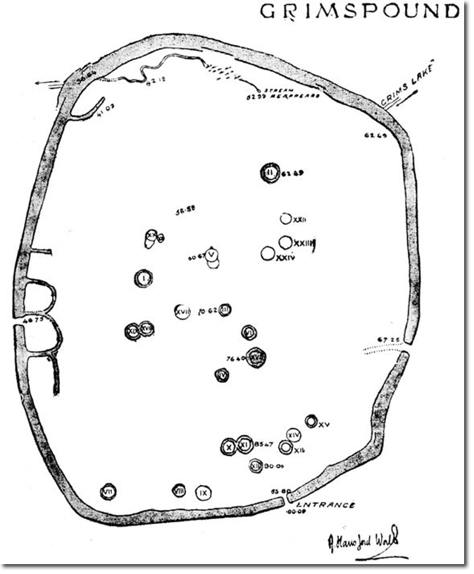 Grimspound Bronze Age Settlement