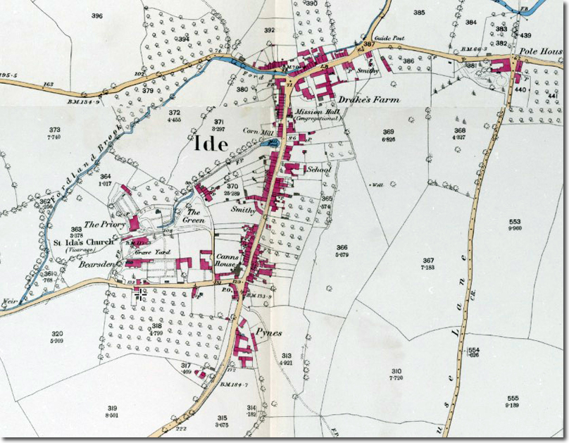 Ide 1870s map