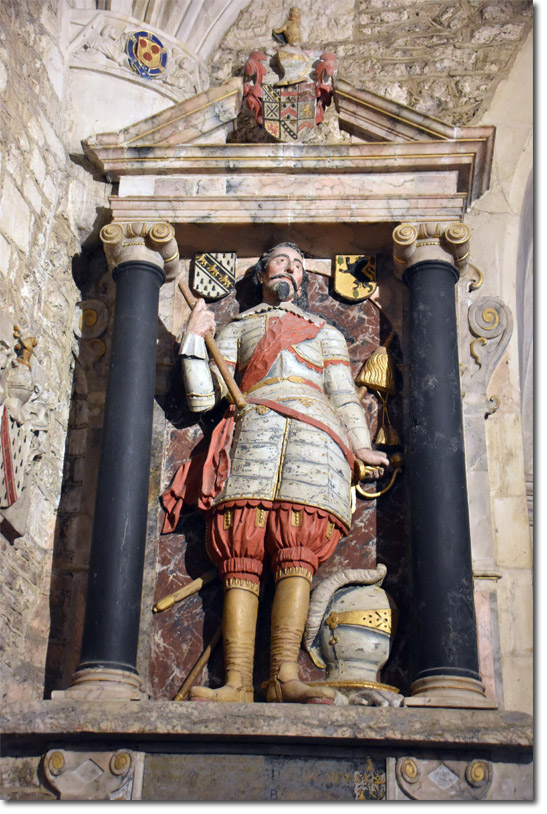 Memorial to John Coke of Thorne Esq in St Mary's Church