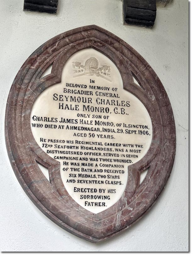 Brigadier General Seymour Charles Hale Monro