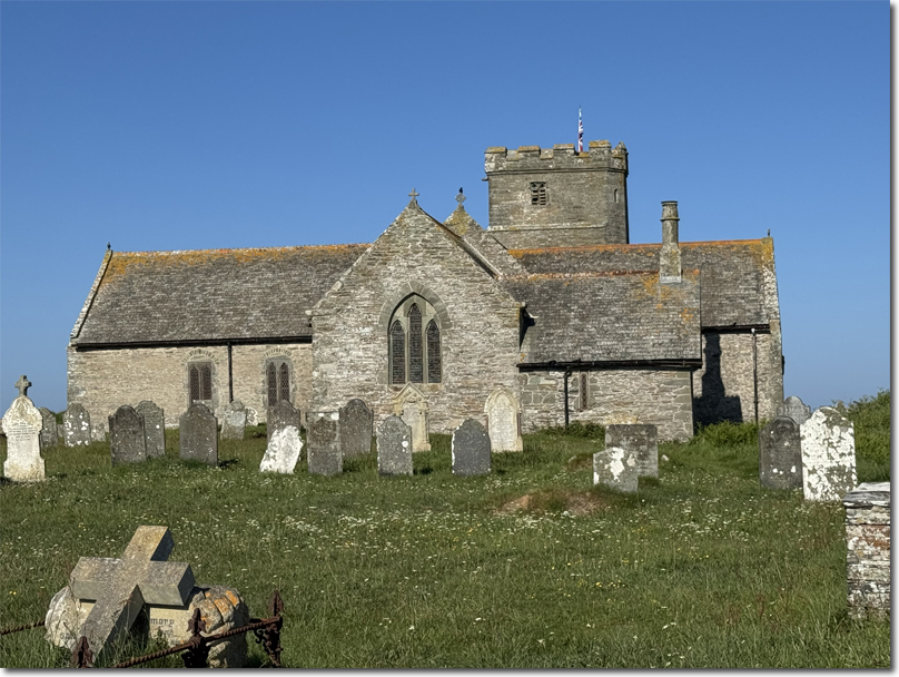 St. Materiana's Church in Tintagel